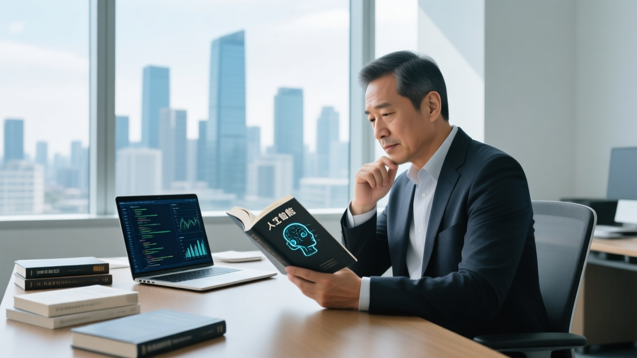 林俊旸离开后，吴泳铭猛补AI课