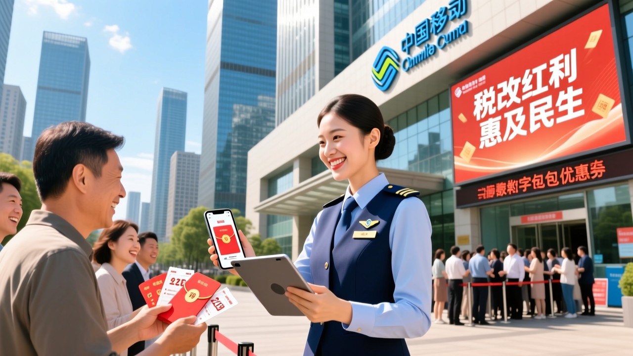 中移动：税改 “刮油”？ 撒币需要更大方