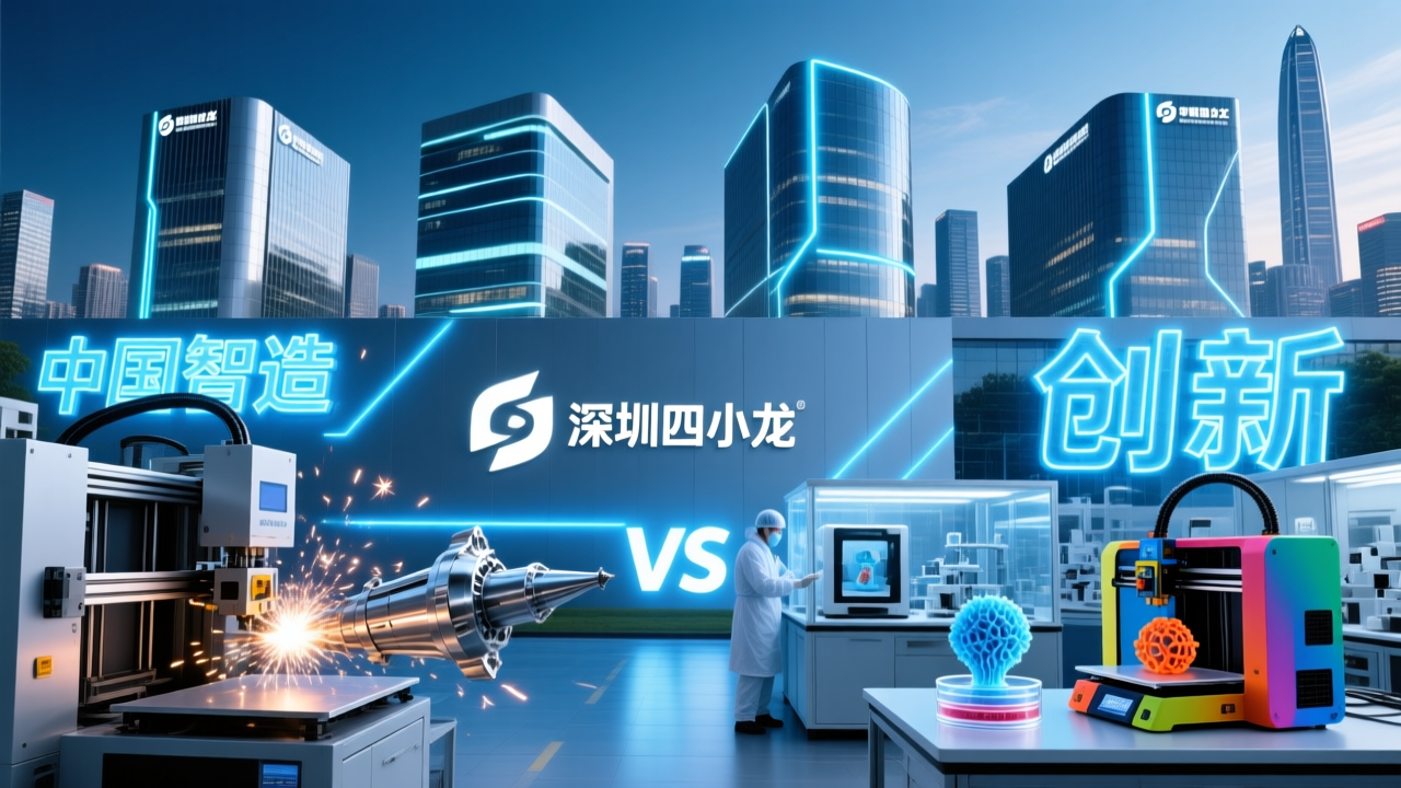 “深圳四小龙”，谁是3D打印第一？
