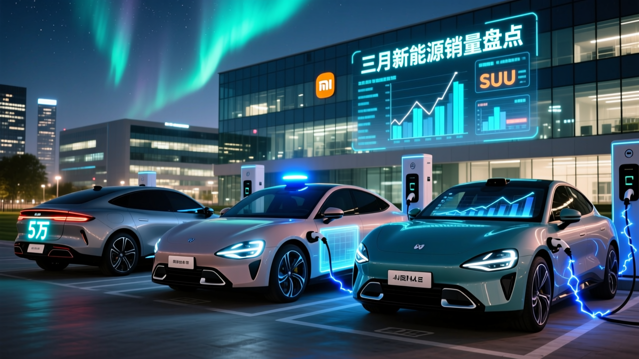 新势力3月销量：零跑5万，理想蔚来反弹，小米问界等新车