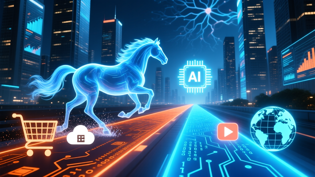 快乐马锁定下一个热门AI，阿里和字节哪个压力大?