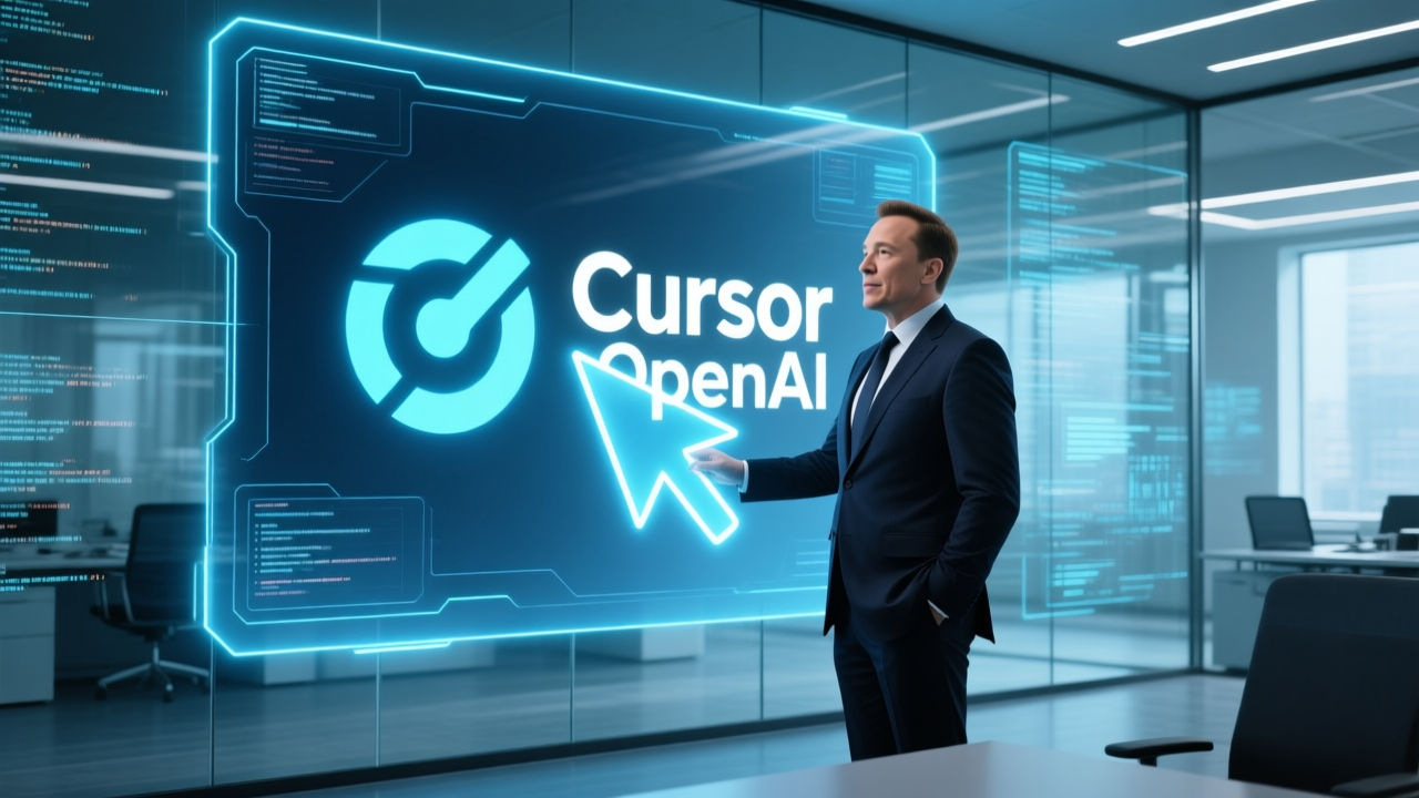 马斯克600亿吞Cursor，剑指OpenAI