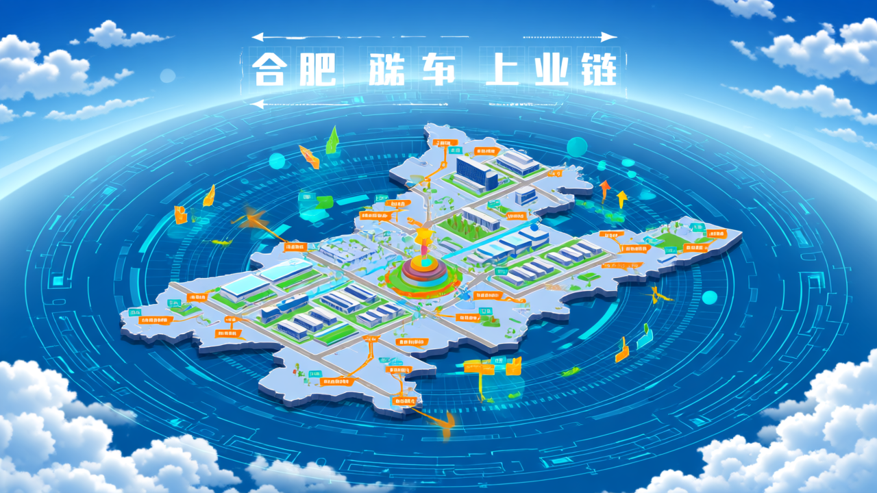 “最牛风投城市”合肥：用一张新能源汽车产业链地图，撬动万亿市场