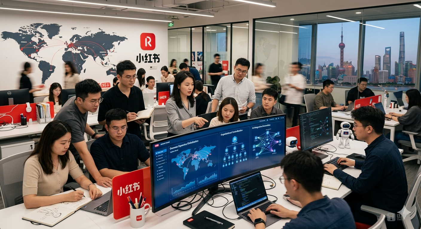 Xiaohongshu Centralizes, Embraces AI, Goes Global
