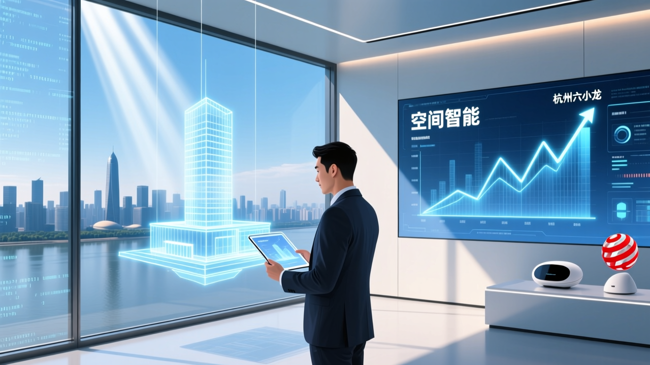 “杭州六小龙”第一股、空间智能与AI的下一步：对话群核科技创始人黄晓煌