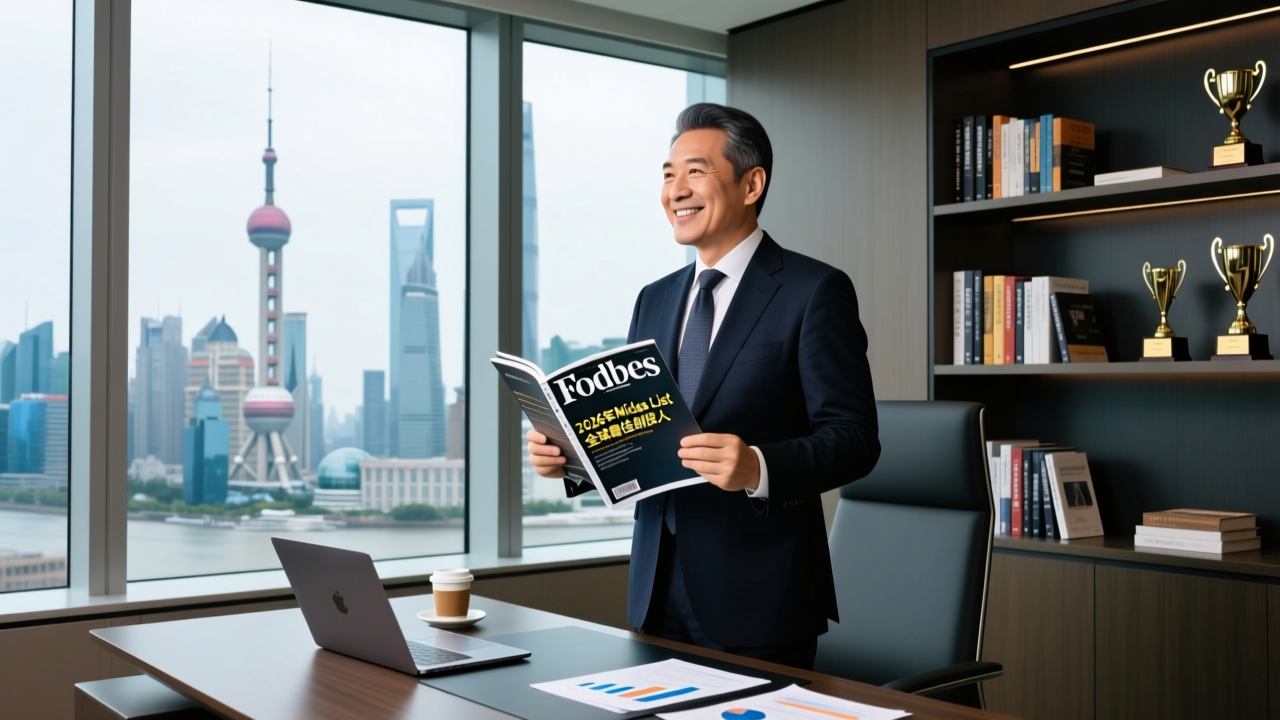 启明创投主管合伙人周志峰荣膺福布斯2026年Midas List全球最佳创投人