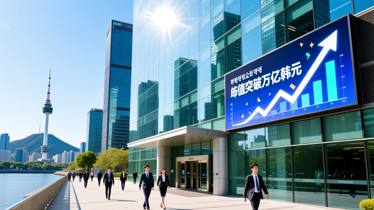 九个月，韩国多出100家万亿公司