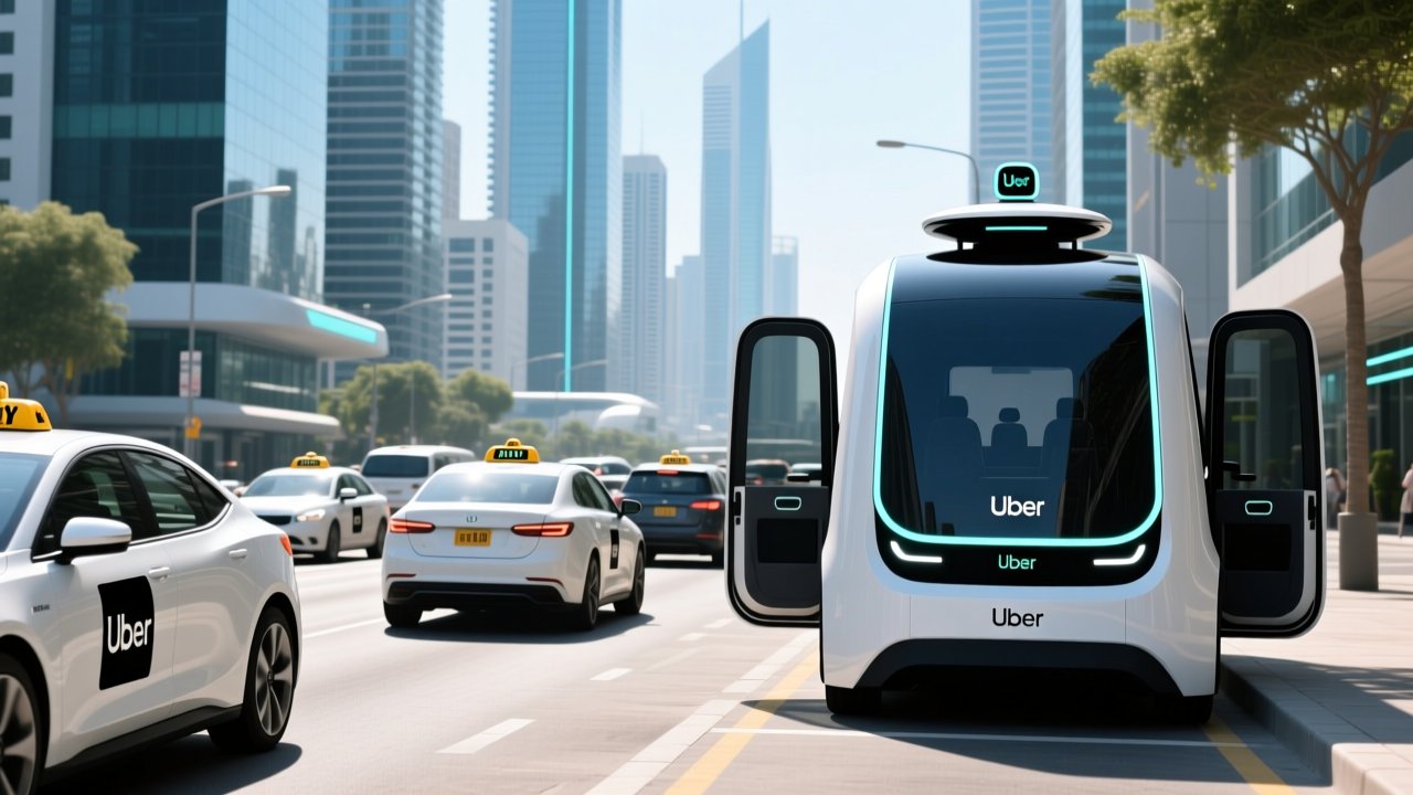 Uber：业绩都在线，只是 Robotaxi 威胁难散