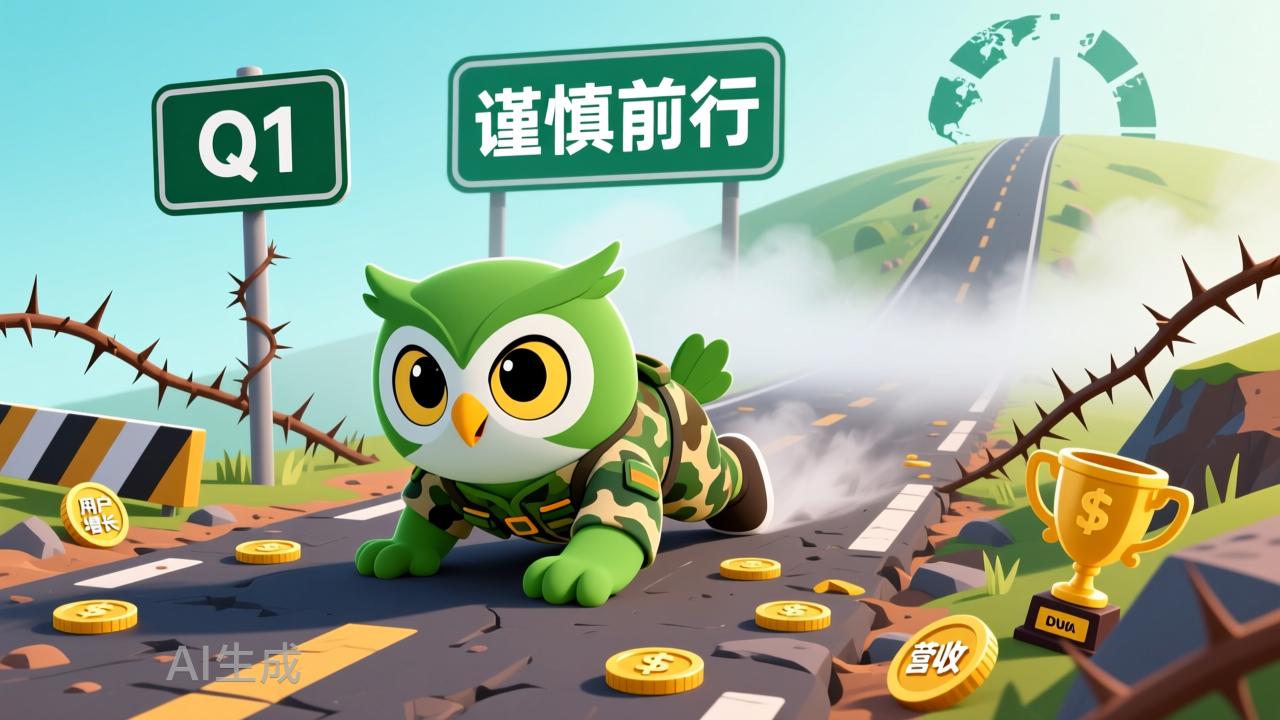 多邻国：匍匐前进，Duo 的翻身路没那么好走