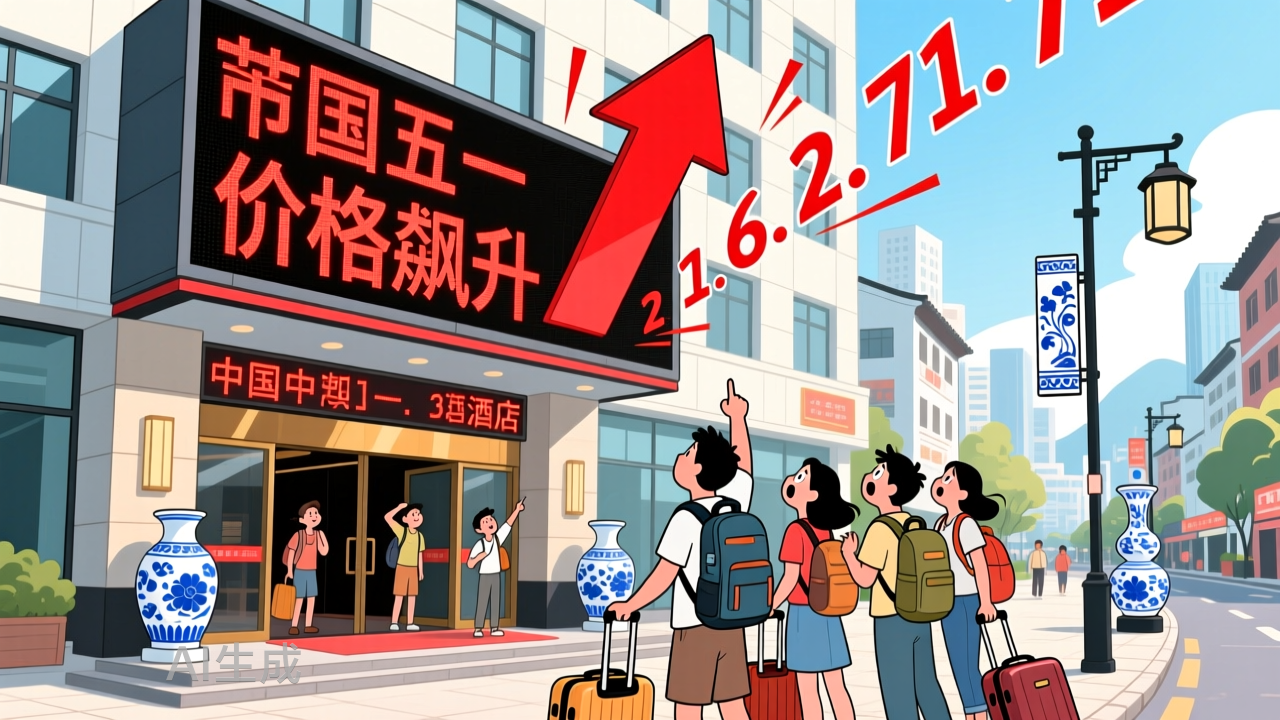 五一暴涨的酒店房价，把压力推到了景德镇文旅这边
