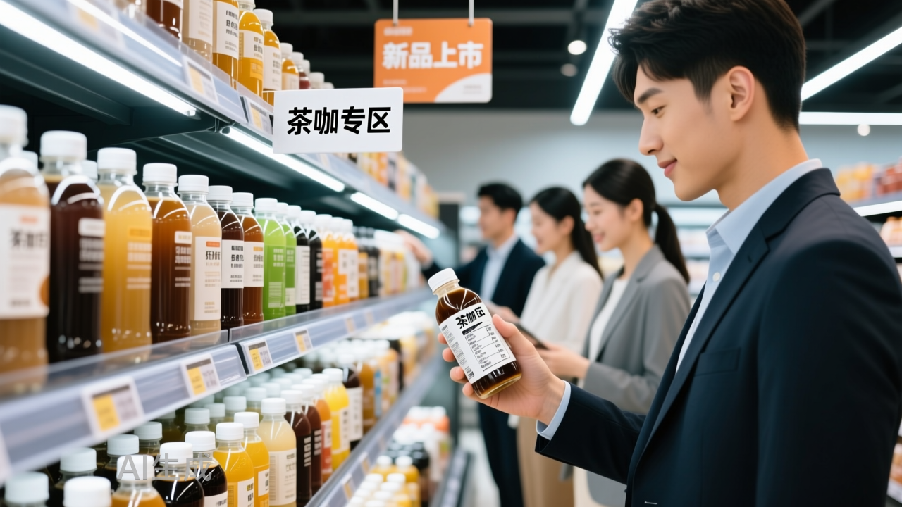 从杯子到瓶子，茶咖巨头们把生意做到了超市货架上