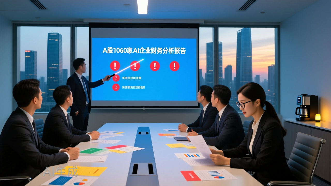 扒了扒A股1060家AI企业的财报，我发现了4个残酷真相