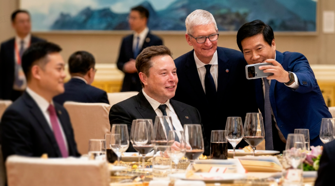 为什么库克、雷军，都想找马斯克合影？