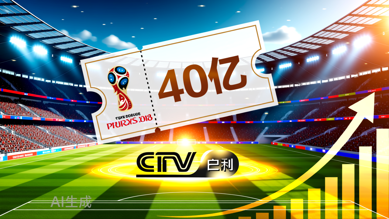 三折拿下世界杯，央视这届包赚40亿？