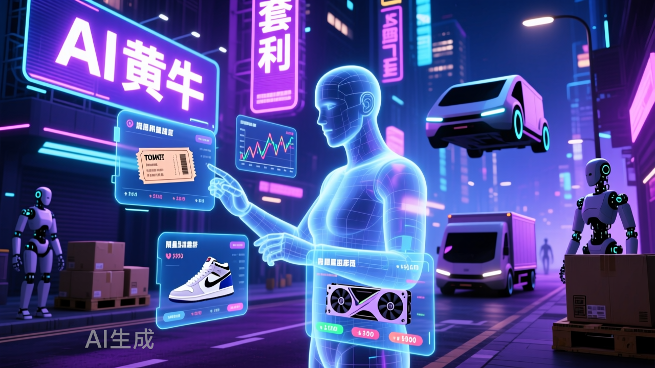 赛博套利时代：AI黄牛的灰色生意经
