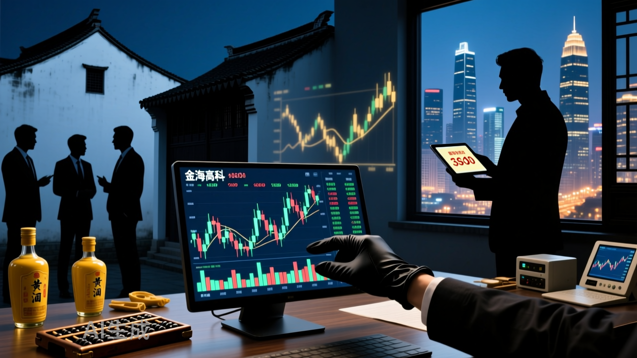 “绍兴帮”卡线围猎金海高科，神秘人提前入局浮盈1.5亿