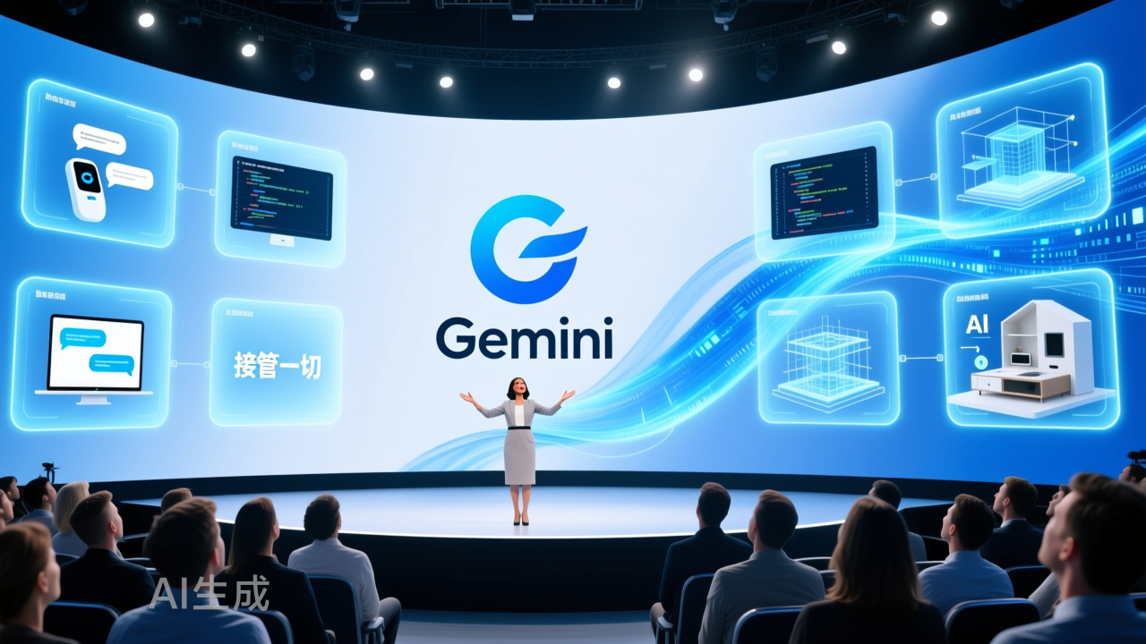 谷歌I/O大会的10个新东西，用Gemini接管一切
