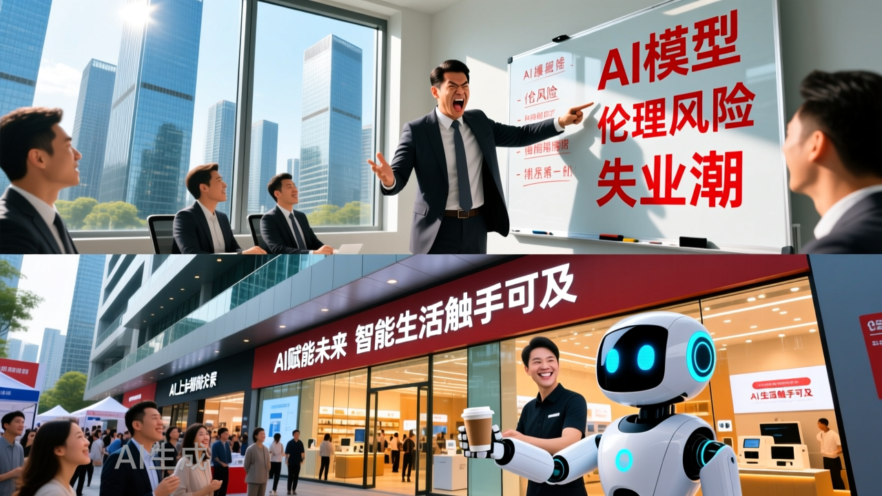 楼上在骂AI，楼下在卖AI