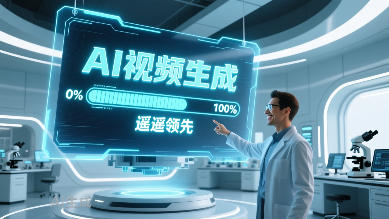 在AI视频生成这块，“遥遥领先”成真了