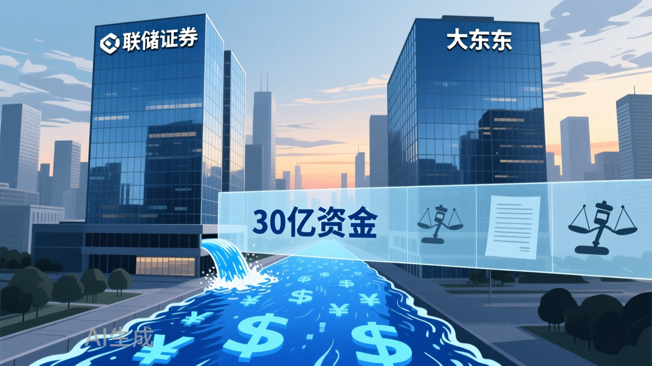 30亿资金被转移，联储证券状告大股东