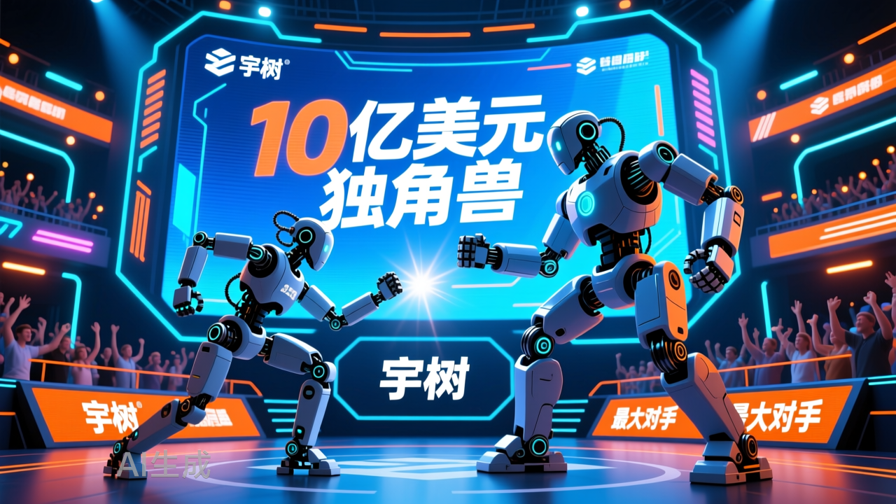 宇树还没上市，最大对手又端出一个10亿美元独角兽