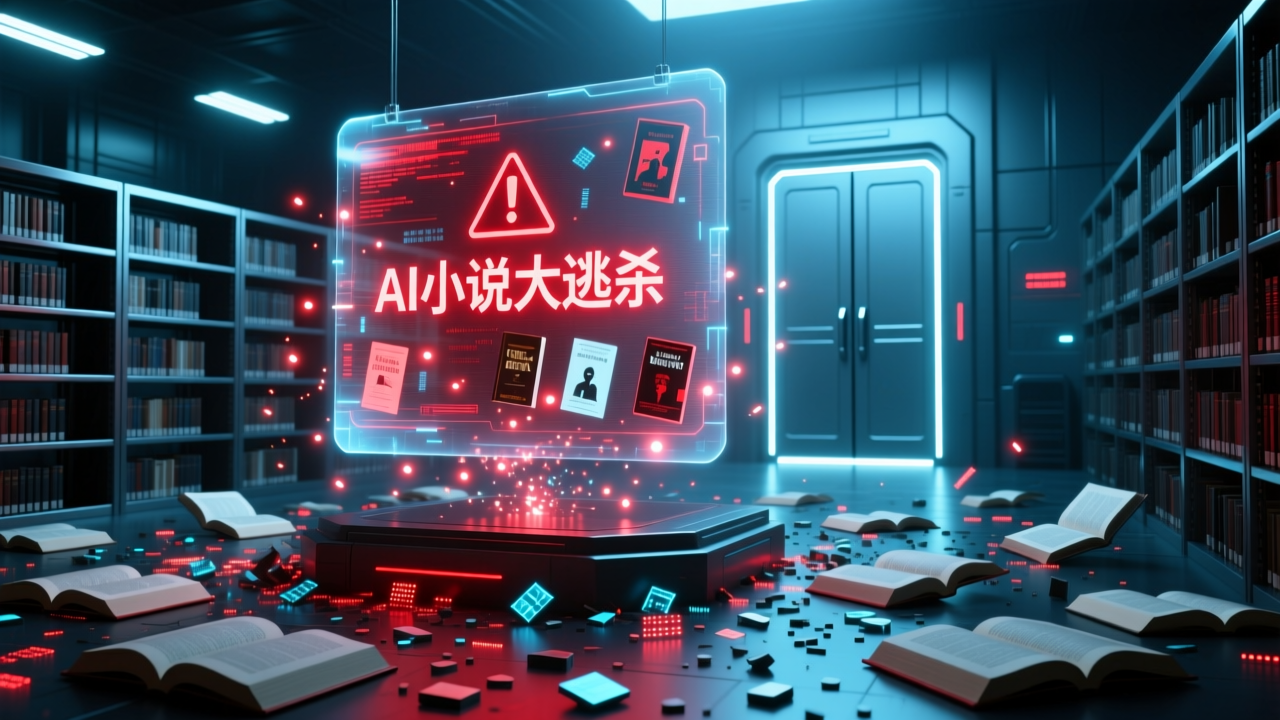 AI小说大逃杀：百万在读被下架，“一键生成”时代结束