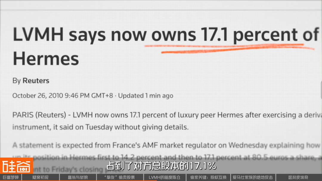 吞噬爱马仕：凭空消失的百亿股份与世纪资本恶战
