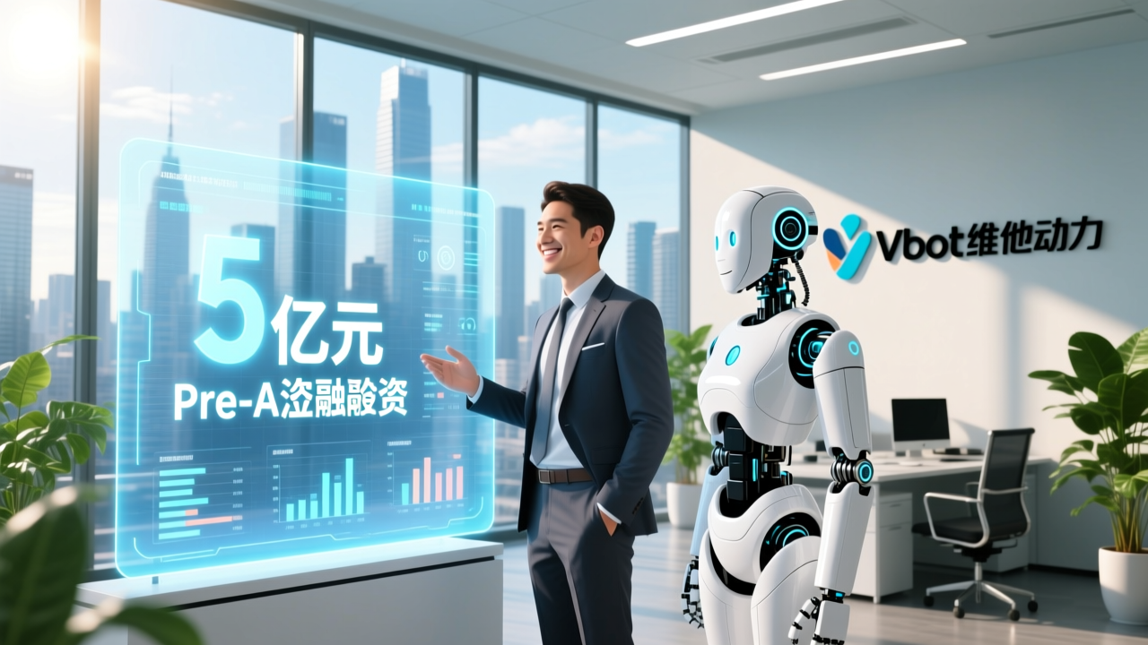 5亿元Pre-A轮融资，Vbot维他动力创消费级具身智能赛道纪录