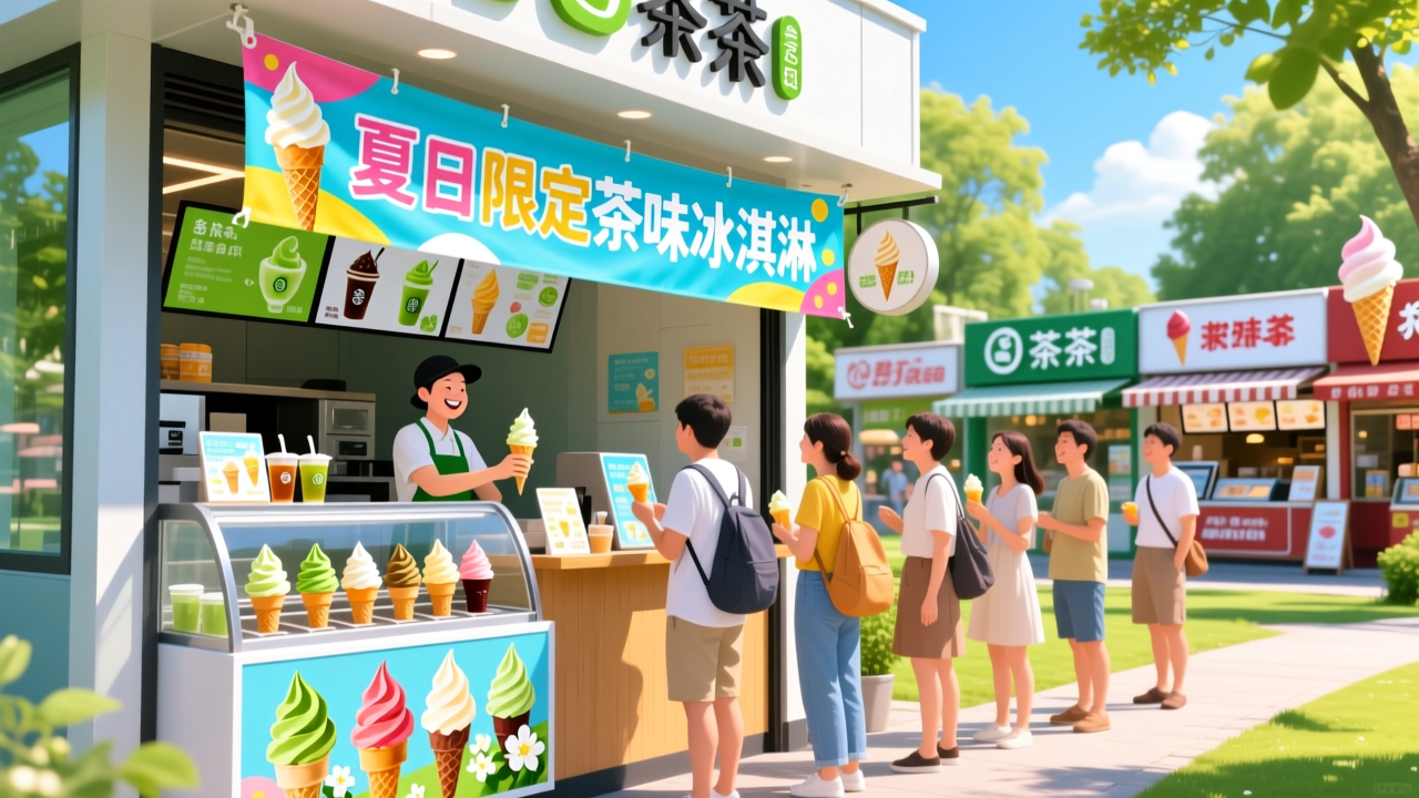 茶饮下场做冰淇淋，这个夏天谁最慌