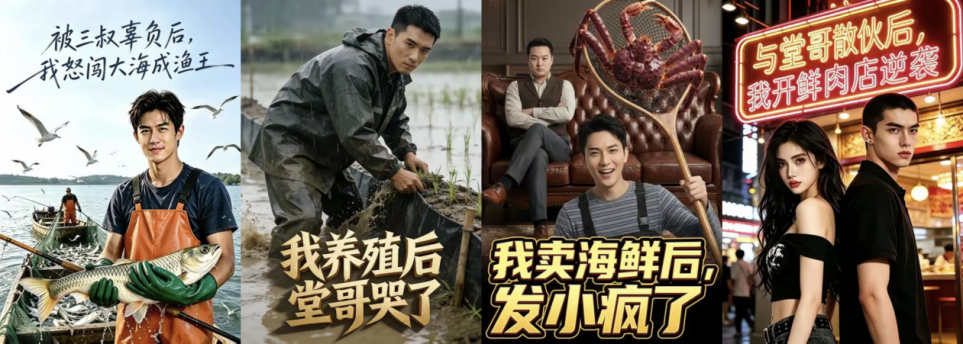 堂哥三叔轮流背刺，AI解说漫找到下沉财富密码