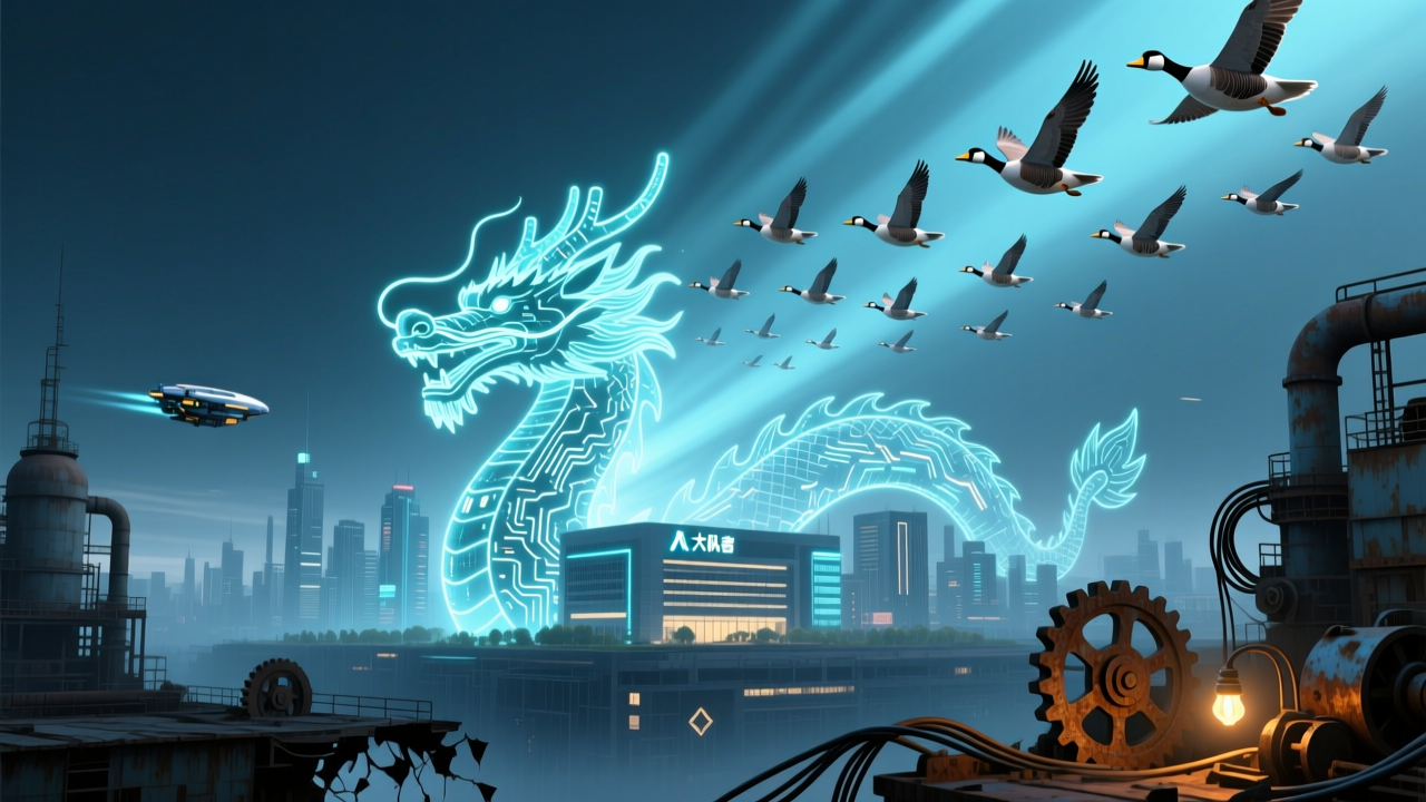 AI时代的产业版图重构：龙头、雁阵与掉队者