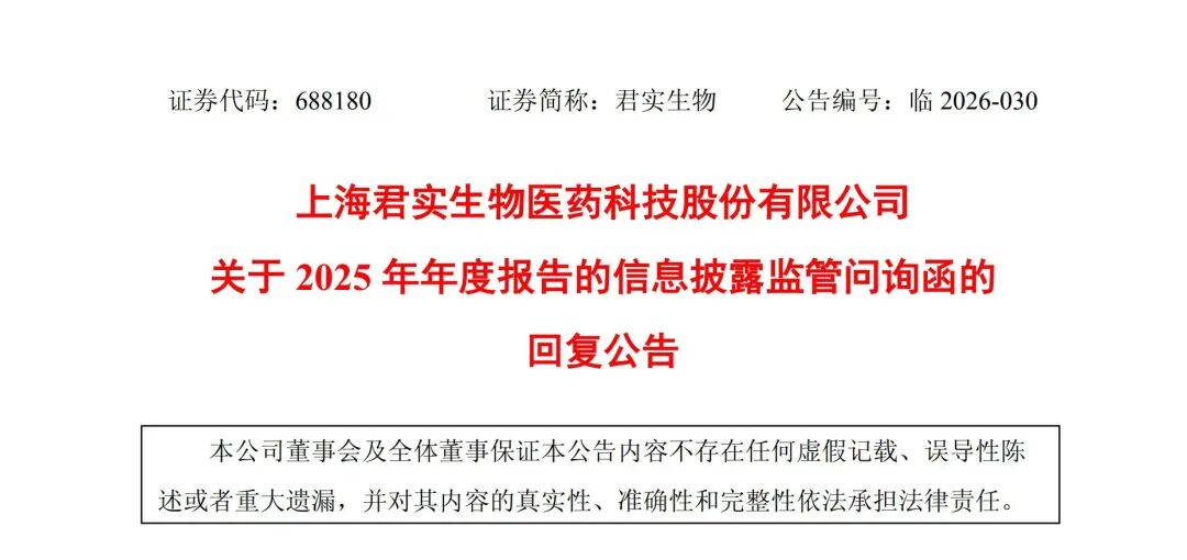 A股连续下跌，市值蒸发近40亿元，君实生物深陷合规漩涡？