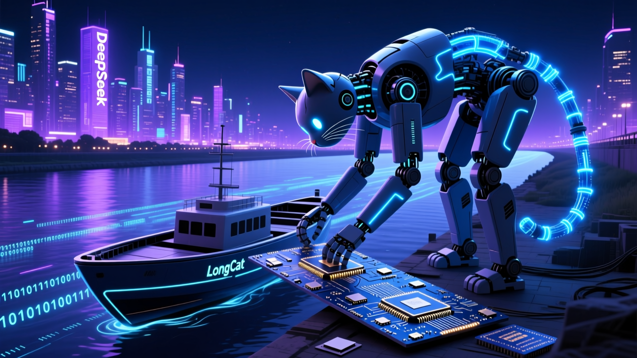 DeepSeek过了算力的河，美团LongCat正在弯腰造船