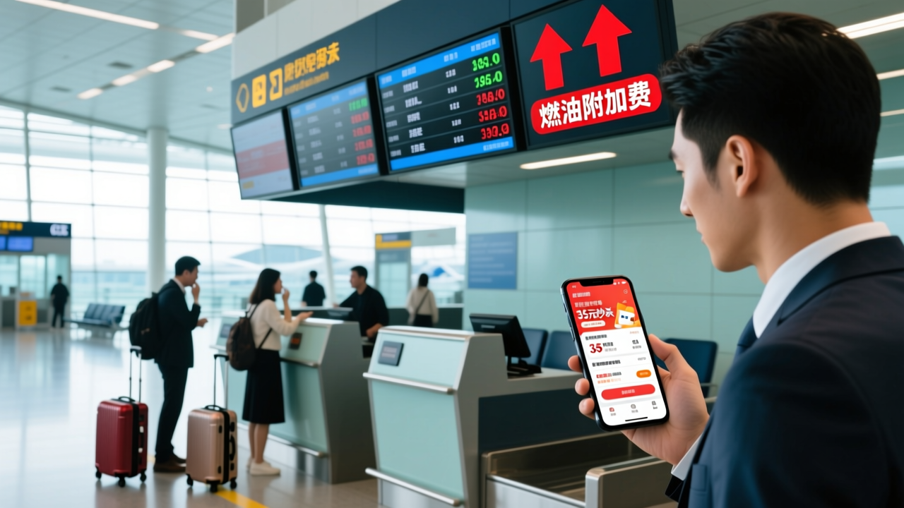 “35元秒杀机票”的终结，燃油飙涨如何影响五一出行市场？