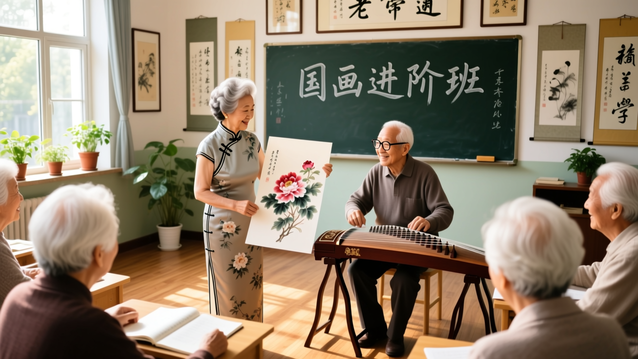 老年大学里的“银发攀比”，老了也要内卷