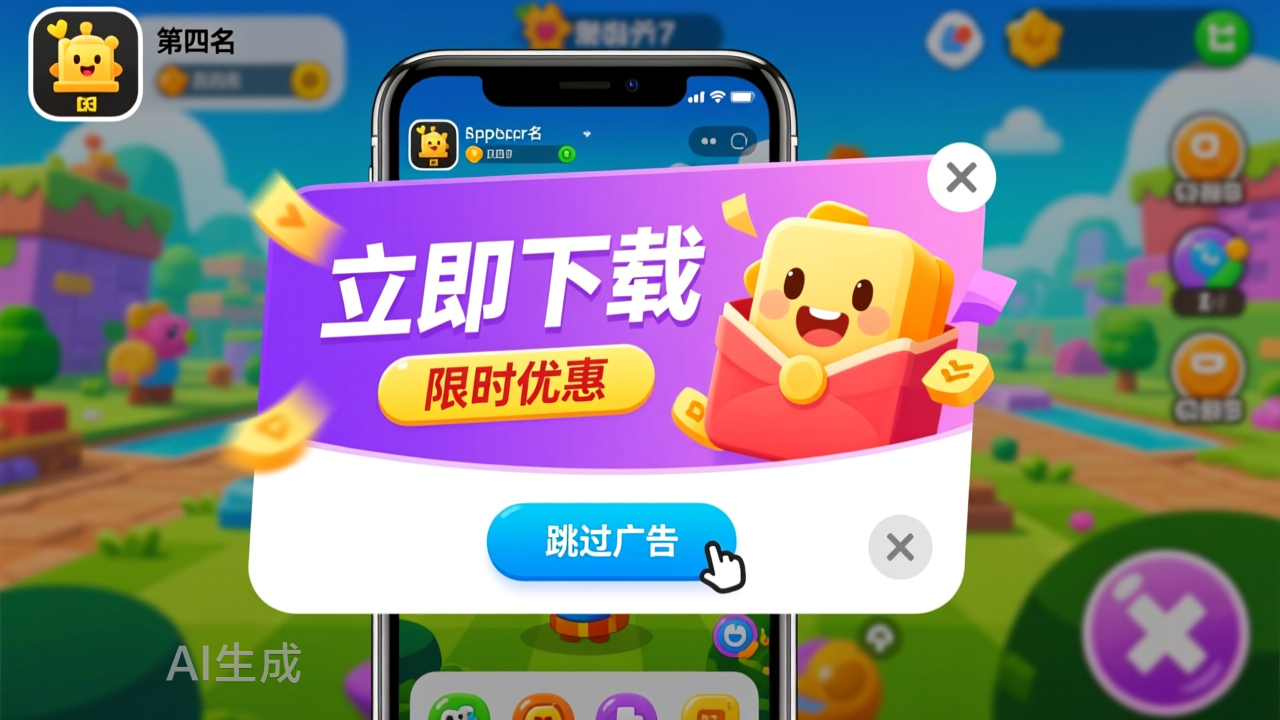 玩家深恶痛绝的“广告”，却被厂商卖到了畅销榜TOP4