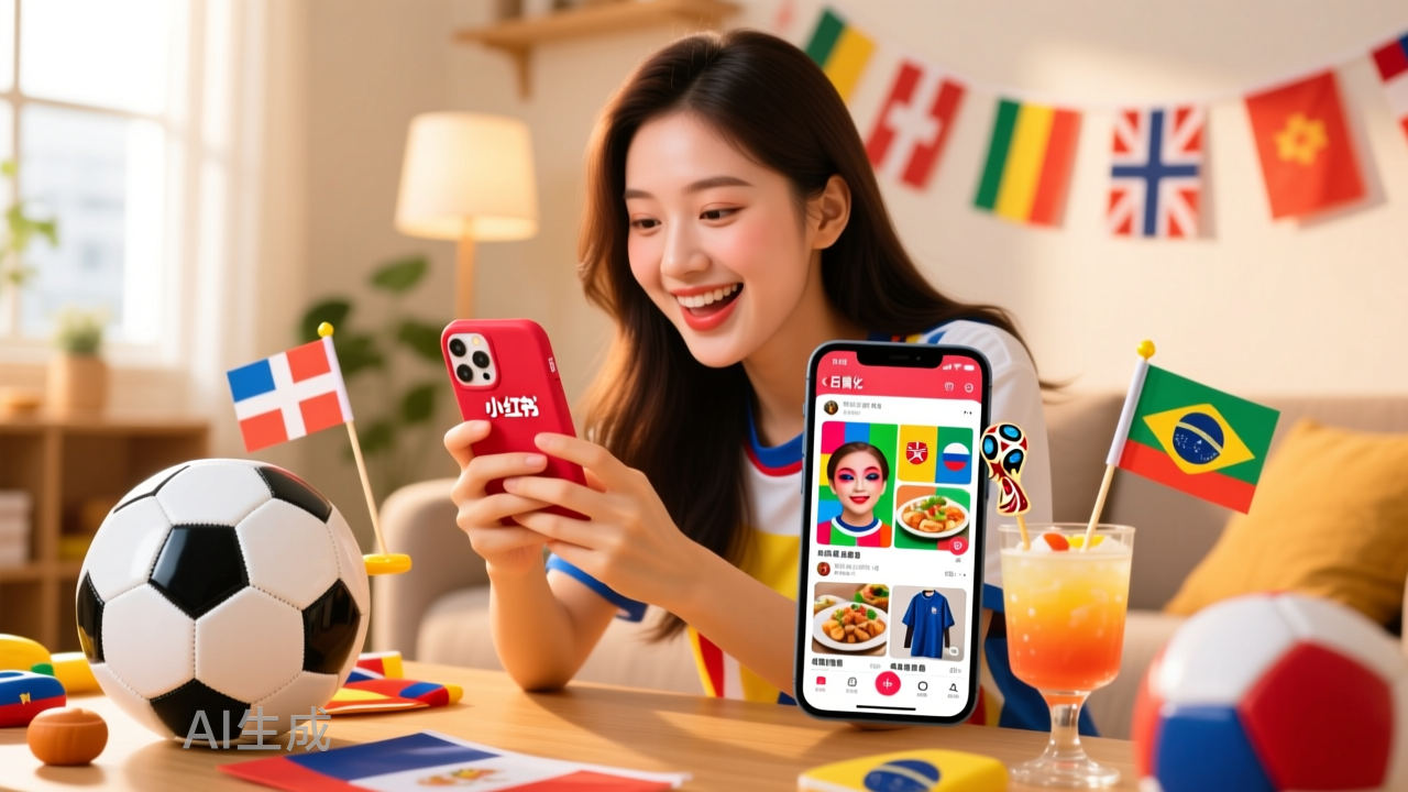世界杯变了，小红书如何溶解这个大IP