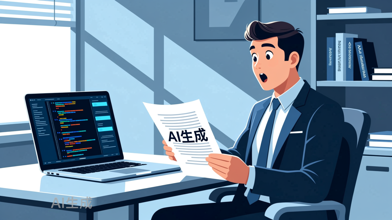 一篇AI写的稿，凭啥卖我几万