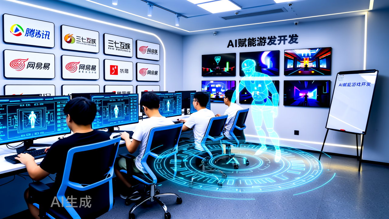 有人秀肌肉，有人裁员，腾讯、三七互娱、网易等大厂布局：AI“冲击”游戏？