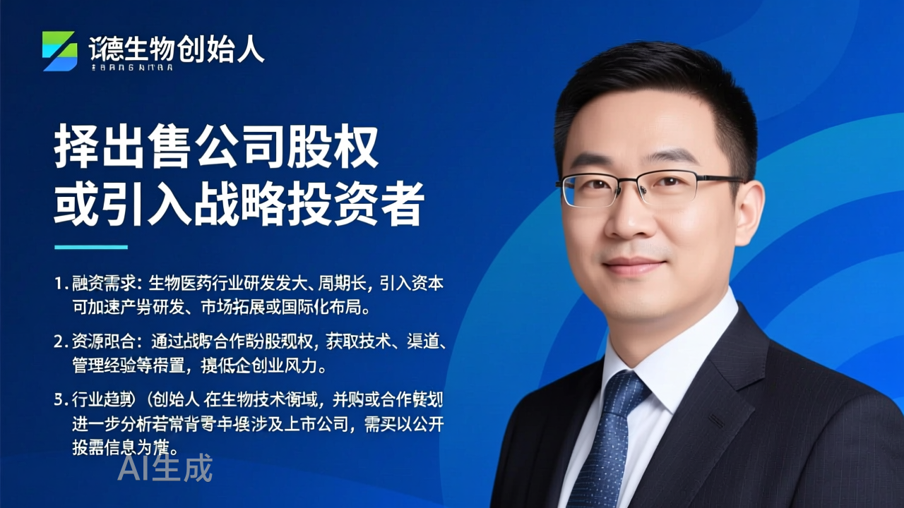 郑立谋为什么要“卖”艾德生物？