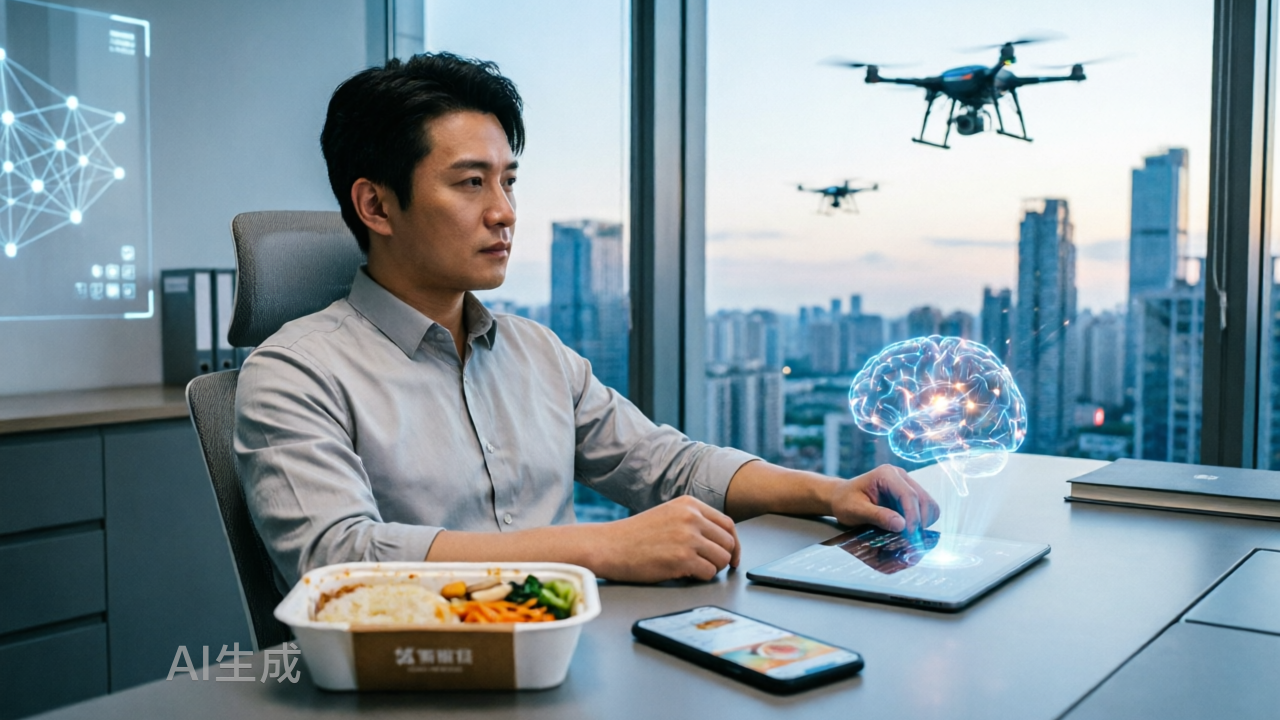 外卖大战中场休息，王兴下一场硬仗是AI