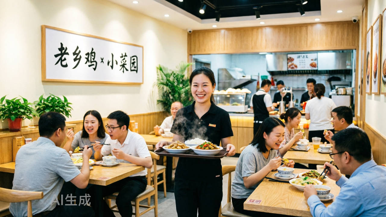 小菜园、老乡鸡带头转型，餐饮生意重回堂食时代