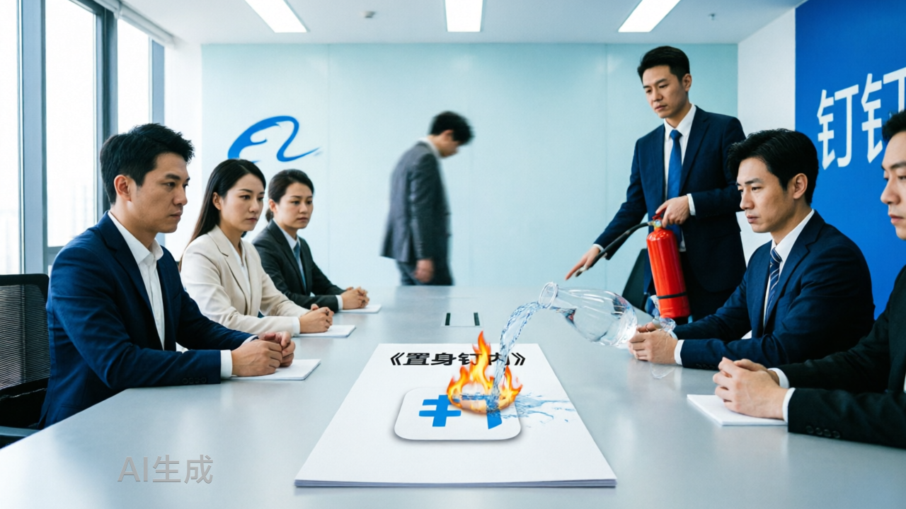 阿里合伙人下场“灭火”《置身钉内》，代价是无招？