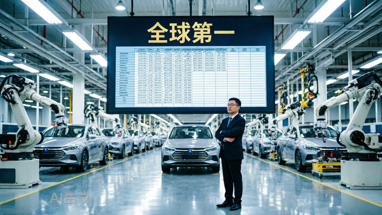 王传福的全球第一，其实是一张“排产表”