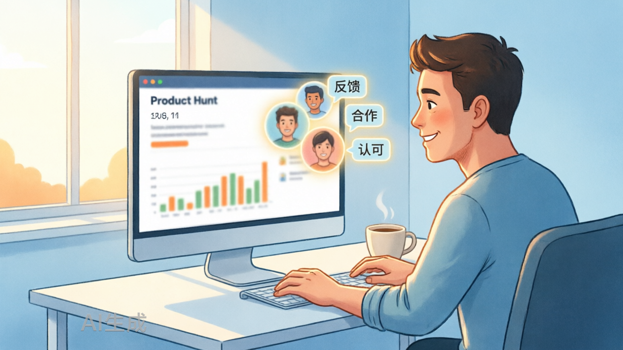 别把 Product Hunt 当成冷启动：独立开发者真正要找的不是流量，而是对的人