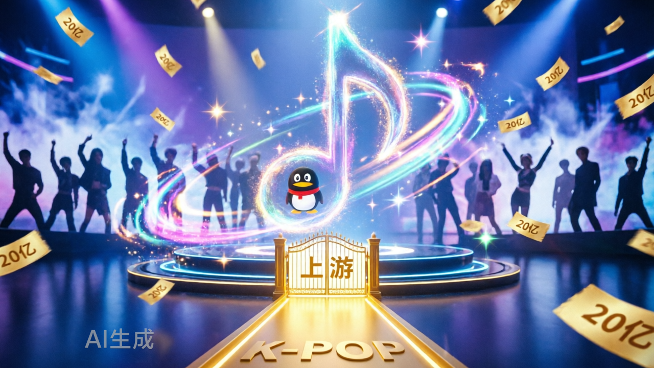 腾讯音乐花20亿杀入K-POP：独家版权被限后，换条赛道卡位上游