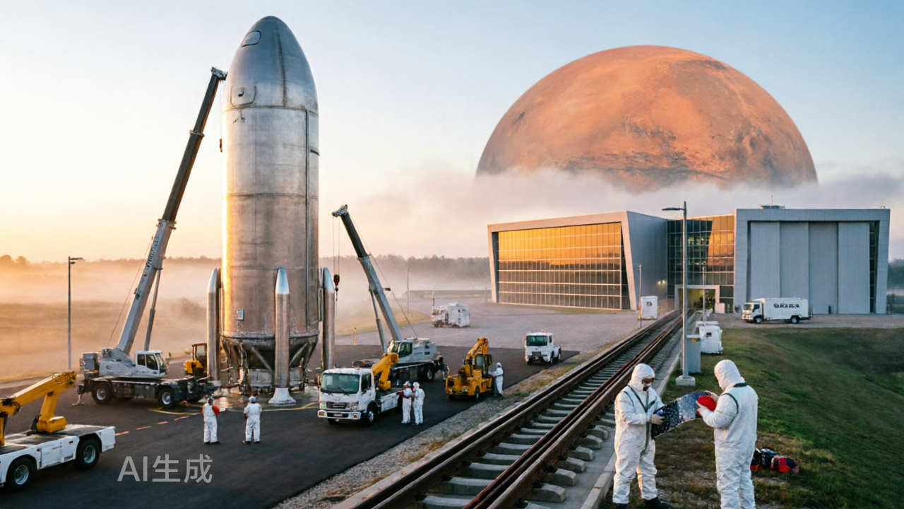 实地探访星舰基地与总部——SpaceX崛起史：一切，为了去火星