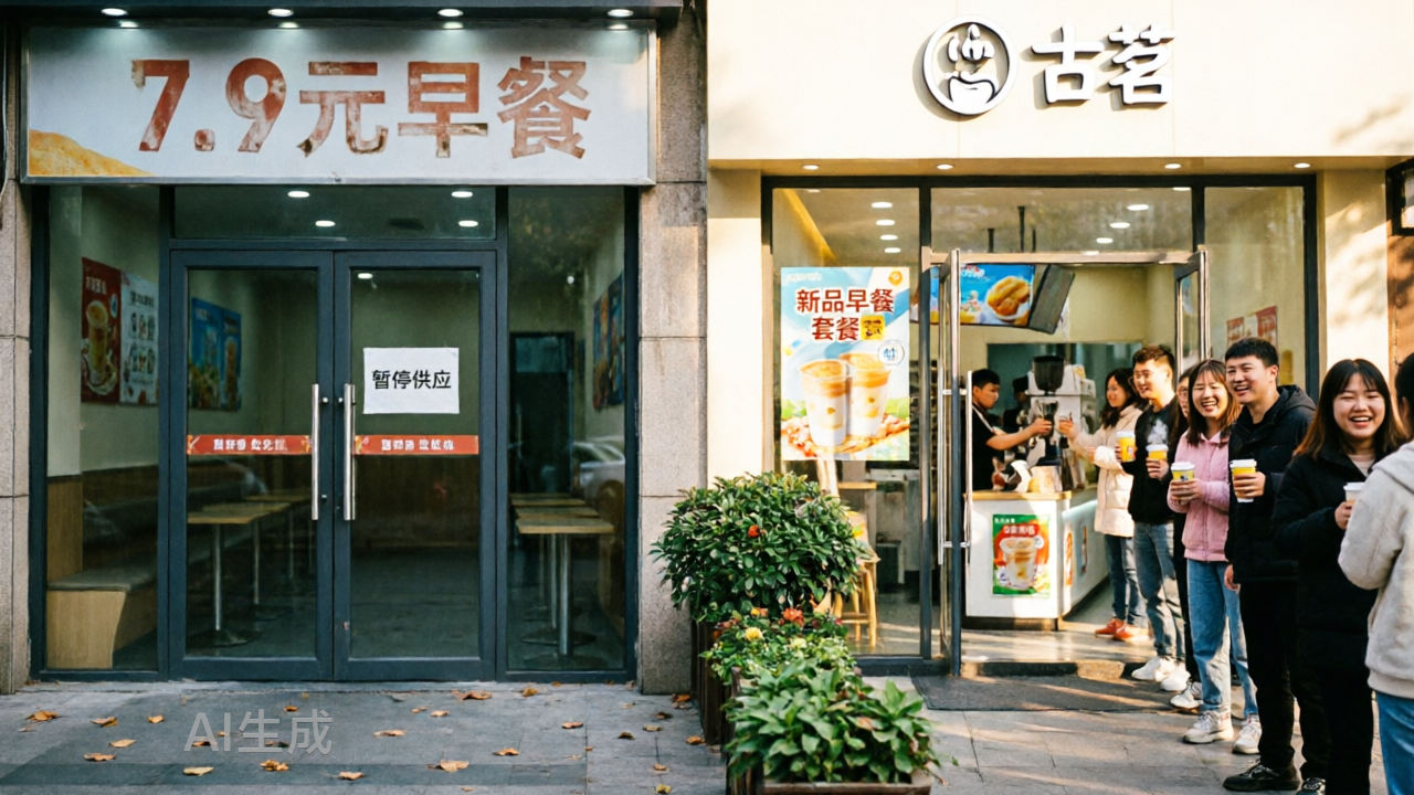 蜜雪7.9元早餐败退，古茗乘势而上？