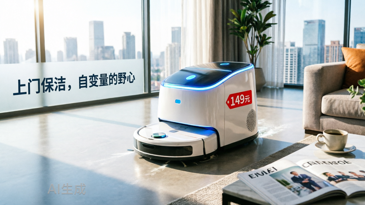 149元请机器人上门保洁，自变量的野心藏不住了