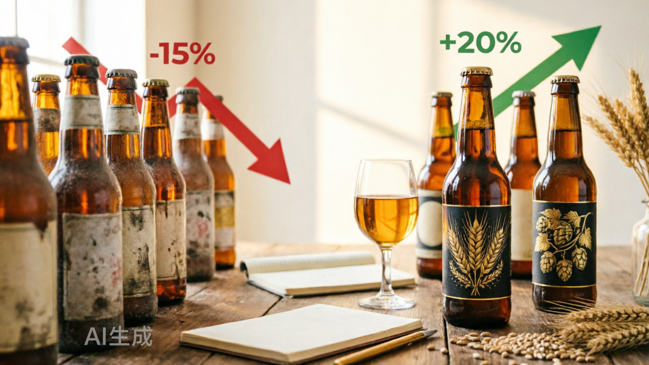 啤酒：低价产品领跌，品类/产品升级正当时？